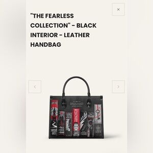 Lettoria Gothic Literature REAL Leather Handbag